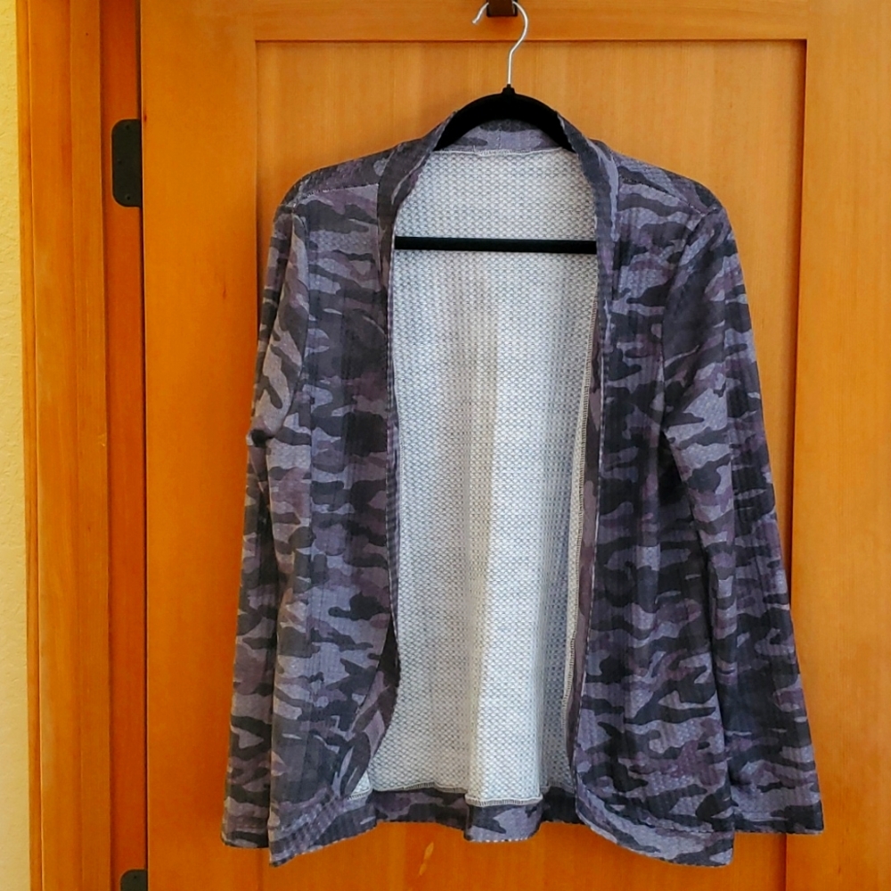 Camo Cardigan